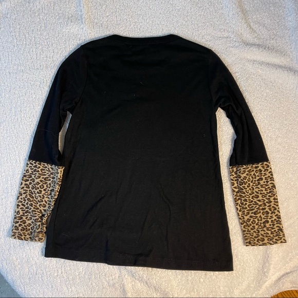Souther Grace Boutique 4-5y long sleeve with pumpkin and leopard print - Picture 2 of 3